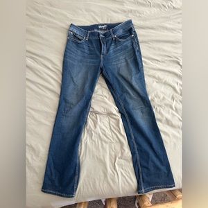 Women’s boot cut Wrangler jeans
